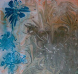 Рисунок на воде